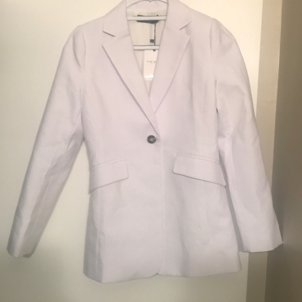 Few moda women blazer white NWT